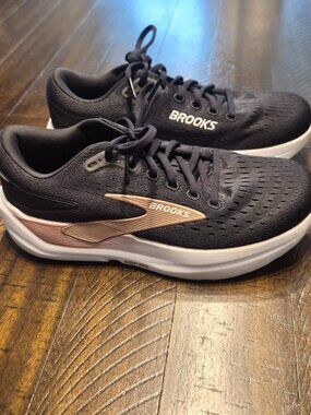 Brooks Ghost Max 3 Women’s Running Shoes Lace-Up US 9 Black/Pink 1204571B043
